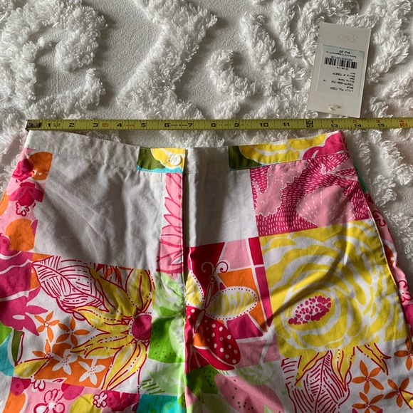 Vintage HighWaisted Patchwork Short Lilly Pulitzer - Picture 5 of 6